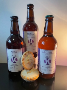 JC Designs own brew beer for Clients Xmas gifts